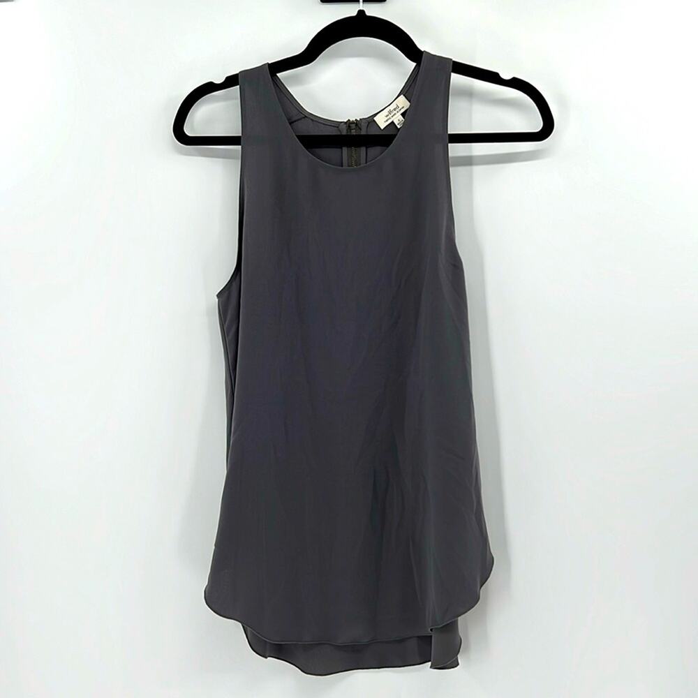 Wilfred Flowy high neck Sevres tank top - Gray - Small